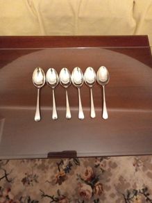 Newbridge Vintage EPNS Desert Spoons x 6