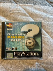 Championship Manager Quiz PS1