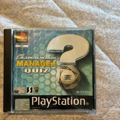 Championship Manager Quiz PS1
