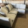 Grey corner sofa set l shaped Image 4