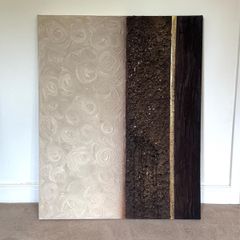 Large textured wall art