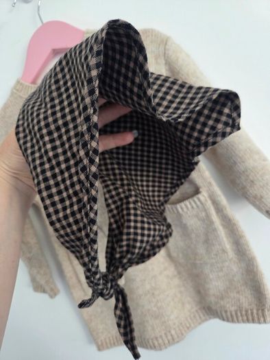 18m, With Tags Zara Knit Dress with Matching Bandana