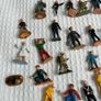 Collection of vintage toy figures trains Image 3