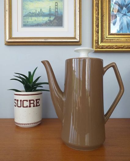 Mid-century Beswick Coffee Pot