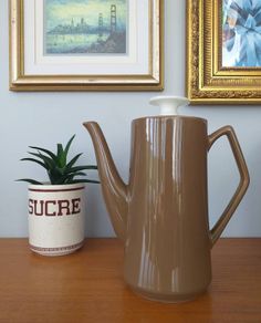Mid-century Beswick Coffee Pot