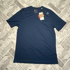 BNWT Reebok Speedwick Mens Activewear Workout T-Shirt Size Medium Navy Blue