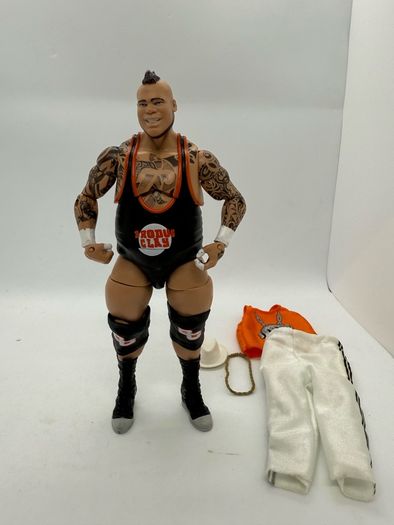 wwe elite series 25 Brodus Clay & The Funkadactyls Naomi & Cameron action figures