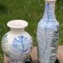 Roundstone Ceramics 2 Piece Porcelain Vase Set Rose O'Toole Image 8
