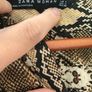 Zara snake motif blouse, size S Image 3