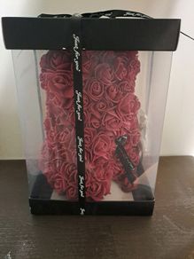 Rose Bear in Gift Box Valentine Gift