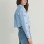 Reserved bow detail shirt size fits Xs s small m Image 3