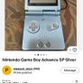 Gameboy Advanced SP Silver Image 8