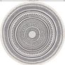 NEW Round Rug Bohemian 4FT/120cm Circle Area Rug Cotton Rug Washable Round Rug Geometric Pattern Printed Hand Woven Carpet with Tassels Image 3