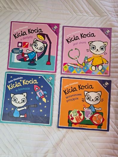 Zestaw ksiazeczek o Kici Koci | Kicia Kocia - ksiazki po polsku