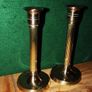 Brass Candlesticks 21cms Image 5