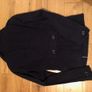 Ladies H & M Navy Jacket size 36 approx 10 Image 2