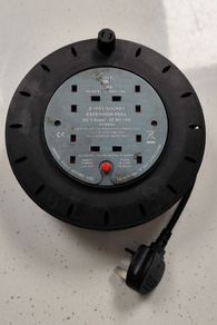 10m 4-Way Extension Cable Reel