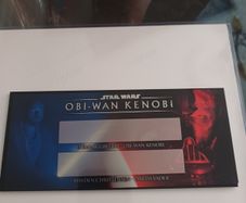 star wars autograph plaque