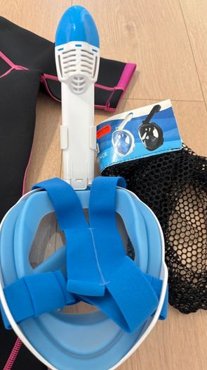 Wet suit and Snorkel