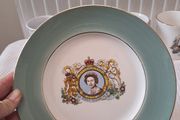 Queen Elizabeth II Silver Jubilee Plate