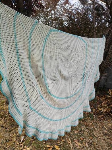 Vintage Crochet Blanket