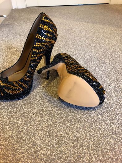 Benjamin Adams London Crystal Heels