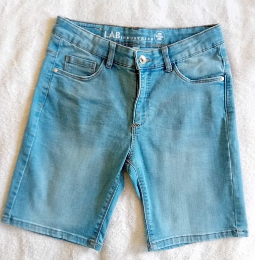 Stretchy Lands End Denim Shorts Size 170