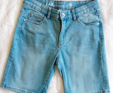 Stretchy Lands End Denim Shorts Size 170