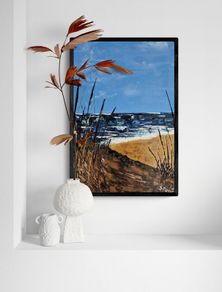 Original hand paint picture, painting by Strzala