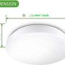 led Ceiling Light for Kitchen, Living Room, Bedroom, Hallway and More ,White,Better Heat-Dissipation,(Eye-Care), Led Lights Ceiling Fitting.Input 86-265V (FREE POSTAGE) Image 3