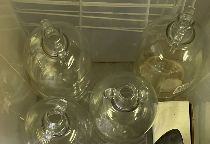 Home Brewing Demijohns and Bottles