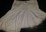 Beautiful as new fancy white skirt mini/midi from Killah size M- UK 10/12 EUR38/40 Price includes postage