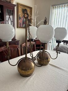 Antique Brass chandeliers