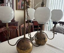 Antique Brass chandeliers