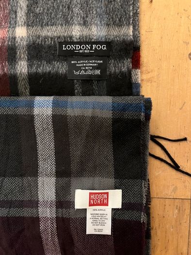 London Fog & Hudson North Gents Scarves