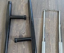 Martial arts training equipment Tonfa set and telescopic Nunchaku