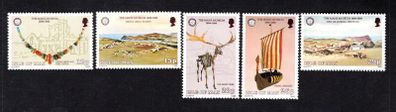 1986 Isle of Man Centenary of Manx Museum Commemorative Stamps Mint Never Hinged (MNH)