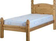main image for ad Corona 3' Bed Low Foot End in Distressed Waxed Pine