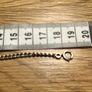 Vintage Sterling Silver Bracelet with Silver Key Image 5