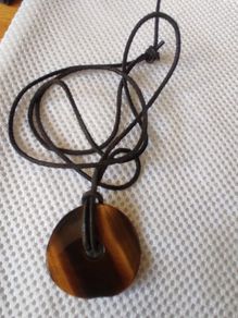 Tiger eye pendant necklace