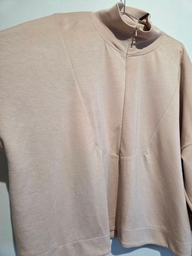 Brand New Gallery Dunnes Stores Marais Half Zip Cream Sweatshirt XL (48-50)