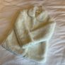 Girls stunning white ivory fur jacket coat 9 10 Image 4