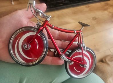 Die-cast bicycle
