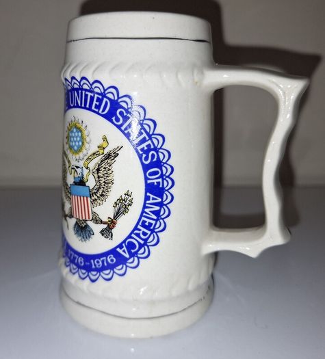 SALE!  Small Vintage Tankard - The Great Seal of the United States of America 1776 - 1976