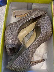 Gold Carl Scarpa Heels
