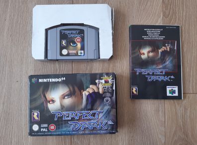N64 Perfect Dark Boxed