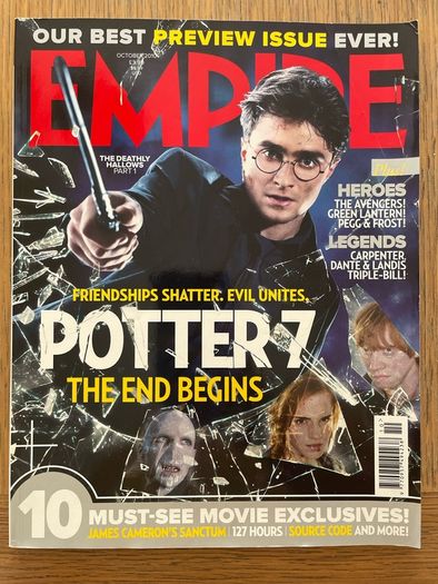 Harry Potter Empire Magazine. October 2010