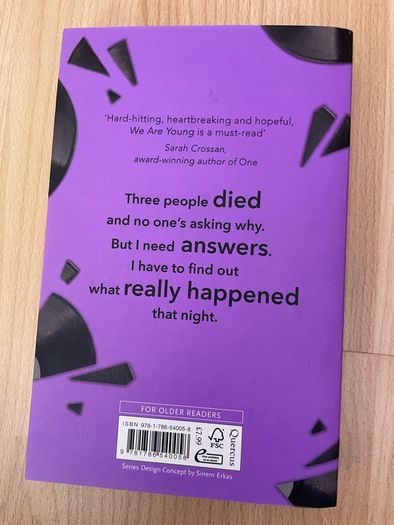 Cat Clarke - teen book - We are young