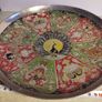 Lovely Large Matel Hingng Plat Of Peacock. Image 4
