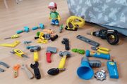 Handy Manny toys and workshop tools bundle